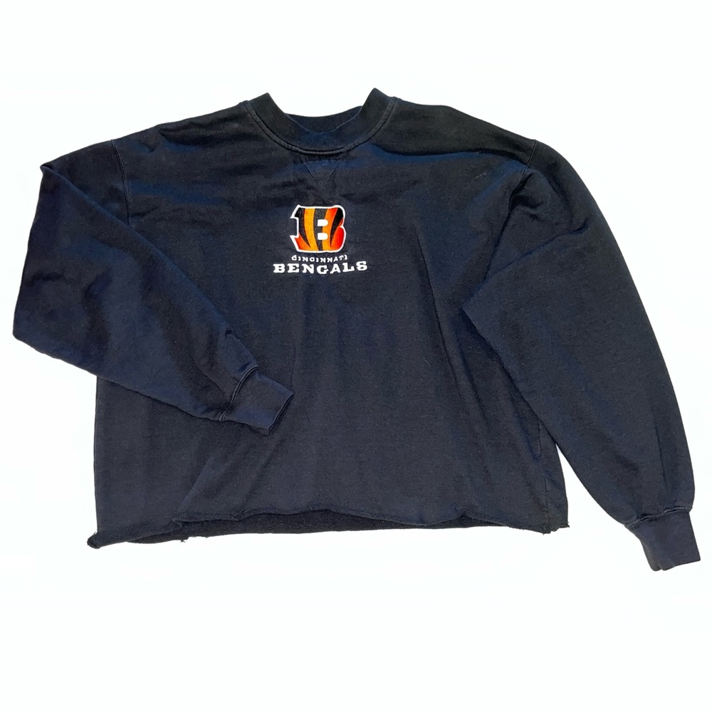 Cincinnati Bengals Cropped Crewneck Sized M